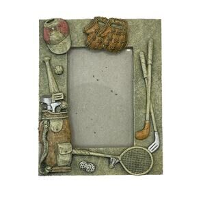 3D Picture Frame is 5.5 x 4.5 Holds 3.25 x 2.25 Photo Sports Theme, Dad Gift